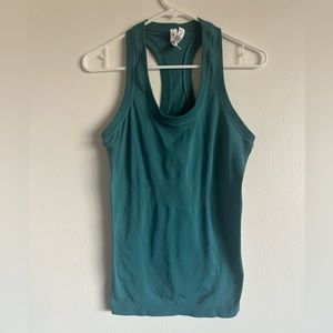 Athleta Momentum Seamless Tank Top Dark Teal Size Medium